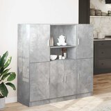  3-dijelni set kuhinjskih ormarića betonsko sivo tekninen puu | shoptok.hr