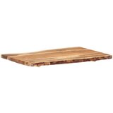 vidaXL Mizna plošča trden akacijev les 100x(50-60)x3,8 cm | Shoptok.si