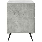  Noćni ormar Betonska siva 62 x 34 5 x 47 5 cm Konstruirano drvo | shoptok.hr