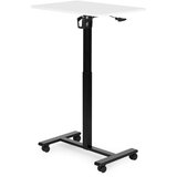  Mobilni stol 70x48 cm Stol za prijenosno računalo Podesiva visina 71,5-112 cm Bijela ploča ModernHome | shoptok.hr