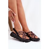 Boto Women's Platform Sandals With Straps Leopard Print Filamira | Shoptok.si