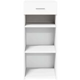 vidaXL Komoda bela 40x42,5x93 cm inženirski les | Shoptok.si