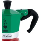 Bialetti 5650 La Mokina kuhalnik za kavo, tricolor, za 1 skodelico | Shoptok.si