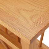  Mizica za revije 45x27x42 cm trdna hrastovina, (20818686) | Shoptok.si