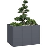 vidaXL Sadilnik antracit 120x80x80 cm Jeklo | Shoptok.si