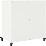  Komoda bijela 68x39x72 cm od hladno valjanog čelika | shoptok.hr