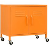 Furnova Omara za shranjevanje oranžna 60x35x56 cm jeklo, (21956248) | Shoptok.si