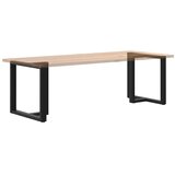  Noge za blagovaonski stol T-oblika 2 kom Crne 70x35x(72-73) cm Čelik | shoptok.hr