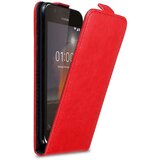 Cadorabo Ohišje, združljivo z Nokia 1 2018 v rdeče jabolko - Zaščitni ovitek v obliki flipa z magnetnim zapiranjem, (20552473) | Shoptok.si