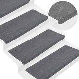  Samoljepljivi otirači za stepenice 30 kom sivi 65x24,5x3,5 cm | shoptok.hr
