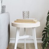 vidaXL Ploča za stol okrugla bijela Ø 30 x 3 cm od masivne borovine Cijene