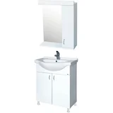 komplet - lavabo sa ormarićem 57cm specijal + ormarić sa ogledalom 55cm specijal ket