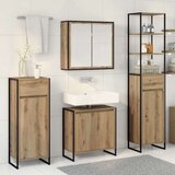  Set namještaja za kupaonicu Umjetnički hrast Konstruirano drvo | shoptok.hr