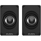 Sven 180 zvočniki 2.0 ČRNI, USB, Izhodna moč 2x3W (RMS) | Shoptok.si