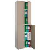 MID.YOU Arhivska Omara Lona Xxl, Bela, Siva | Shoptok.si