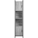  Kupaonski ormar Siva Sonoma 46 x 36 x 181 cm Konstruirano drvo | shoptok.hr