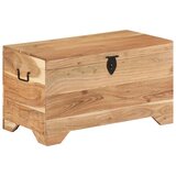 vidaXL Skrinja za shranjevanje trden akacijev les, (20771806) | Shoptok.si