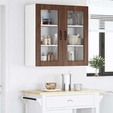  Zidni kuhinjski ormarić Zidne 2 pcs Smeđi hrast 40 x 31 x 80 cm | shoptok.hr