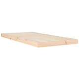  Posteljni okvir 90x200 cm trdna borovina, (20794708) | Shoptok.si
