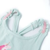  Dječja majica bez rukava svijetla boja mente 116 | shoptok.hr