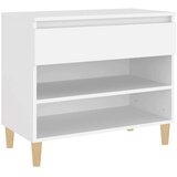 Ormarić za cipele bijeli 70 x 36 x 60 cm od konstruiranog drva | shoptok.hr
