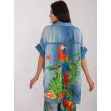 Italy Moda Shirt-DHJ-KS-19007.32-blue | Shoptok.si