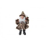 Deco Santa, Deda Mraz, siva, 18cm ( 740812 ) Cene