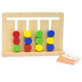 Viga je zagonetka s Montessori bojama i figurama | shoptok.hr
