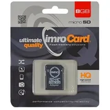 MICROSD 8GB POMNILNIŠKA KARTICA ZA TELEFONE IN TABLICE S SD ADAPTERJEM, (5000070119)