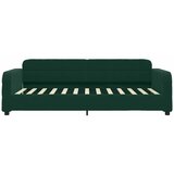  Dnevni krevet na razvlačenje tamnozeleni 90 x 200 cm baršunasti | shoptok.hr