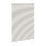 vidaXL Plisirana roleta svijetlosiva 90x100 cm širina tkanine 89,4 cm | shoptok.hr