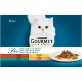 Multipack govedina/piščanec/zajec/losos 4 x 85 g