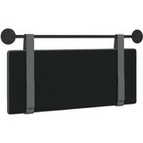  Držeće uzglavlje Zidne Tamno siva 110 x 55 x 5 cm tkanina - Tamno siva 100 cm bez LED svjetla | shoptok.hr