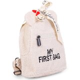 Childhome otroški nahrbtnik my first bag teddy off white | Shoptok.si