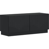  5-dijelni LED TV ormarić Crna Konstruirano drvo - Crna 81 cm | shoptok.hr