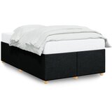 Furnova Posteljni okvir brez vzmetnice črn 120x190 cm blago, (21935684) | Shoptok.si
