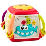 Interaktivna edukativna kocka s šarenim ručkama i pomičnim elementima - Shark | shoptok.hr