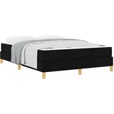 Box spring krevet Crna i smeđa 140 x 190 cm | shoptok.hr