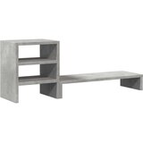  Stalak za monitor sa stolnim organizatorom boja betona drveni | shoptok.hr