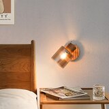  Brilagi - Zidna spot svetiljka HYGGE 1xE14/15W/230V drvo/zadimljeno | Eponuda.com