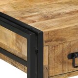  Noćni ormarići 2 kom 40x40x50 cm Masivno neobrađeno drvo manga | shoptok.hr