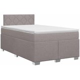  Boxspring krevet s madracem Sivosmeđa 120 x 200 cm Tkanina | shoptok.hr