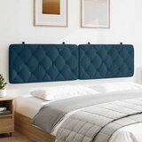  Jastuk za uzglavlje plavi 200 cm baršunasti | shoptok.hr