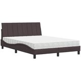 s madracem Hanko tamnosmeđi 140 x 190 cm od tkanine | shoptok.hr