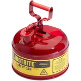 Justrite Jeklena varnostna posoda, prostornina 4 l, rdeča | Shoptok.si