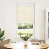 vidaXL Plisirana roleta krem 65x100 cm širina tkanine 64,4 cm | shoptok.hr