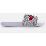 Gemre Gray glitter children's slides Boncoeur | Shoptok.si