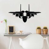 Wallity zidna dekoracija F-15 ex, 60 x 34 cm, crna | ePonuda.com