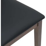  Jedilni stoli z blazinami 2 kosa Brown Solid Wood Rubber | Shoptok.si