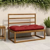  Jastučić za klupu VIANEN 100% poliester Crvena 110 x 60 x 12 cm - Crvena 110 x 60 x 12 cm | shoptok.hr